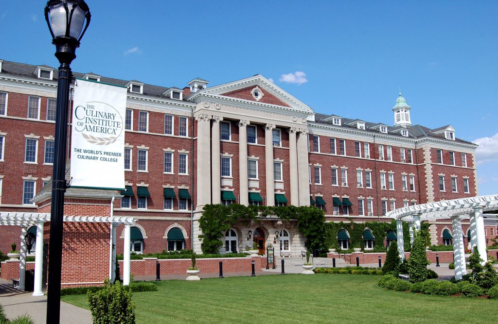 The Culinary Institute of America - exterior of the building