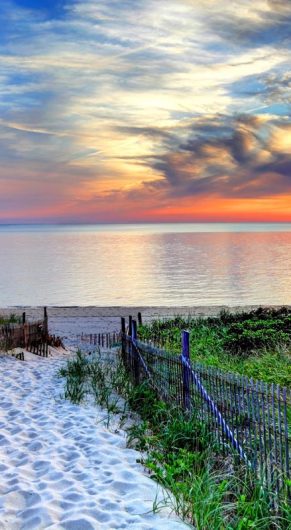 Beautiful Beach in New England