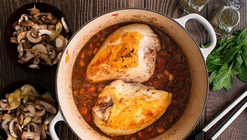 Dutch Oven Chicken and Rice