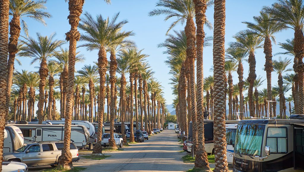 Palm Springs in Palm Desert, California.
